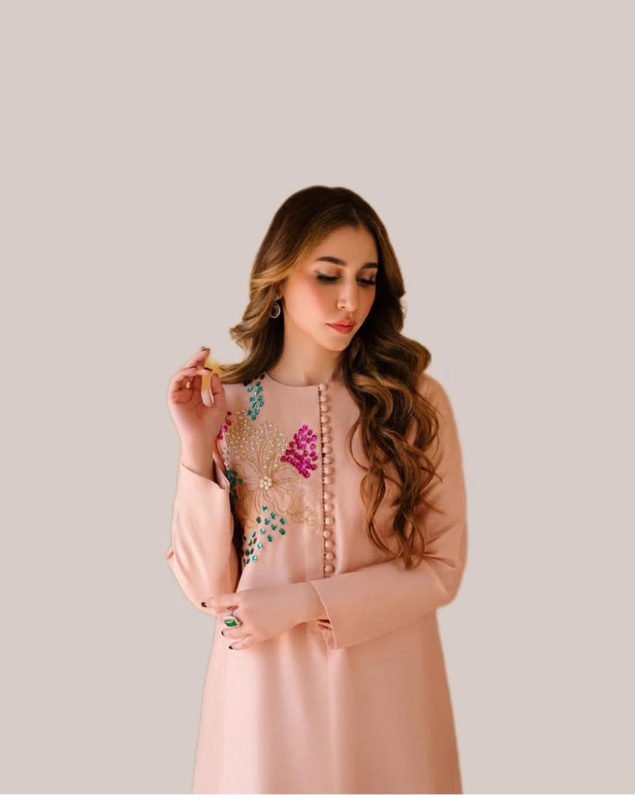 GULLAB-PURE RAW SILK ChoiceFabrics