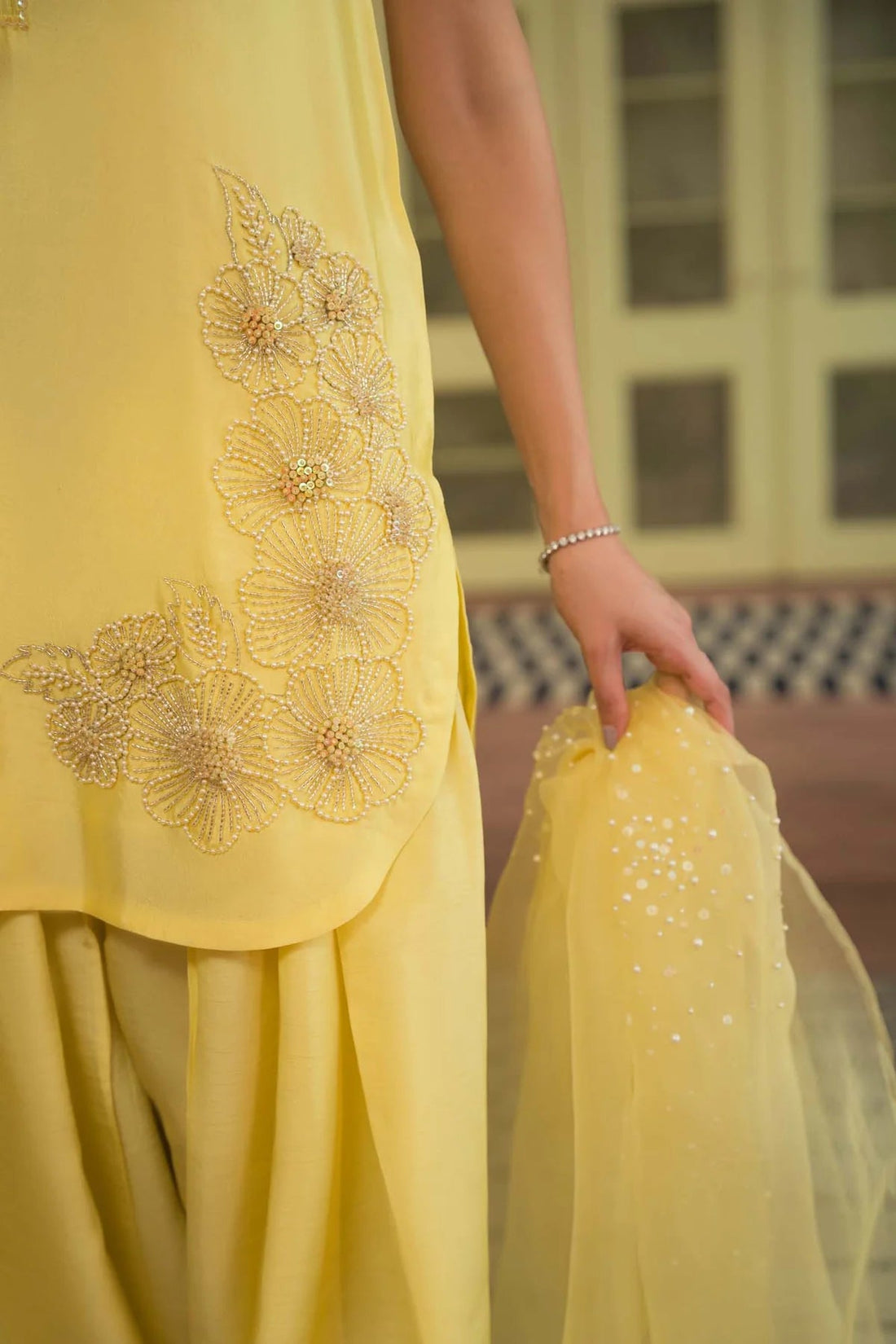 LIME-PURE TUSSLE SILK ChoiceFabrics