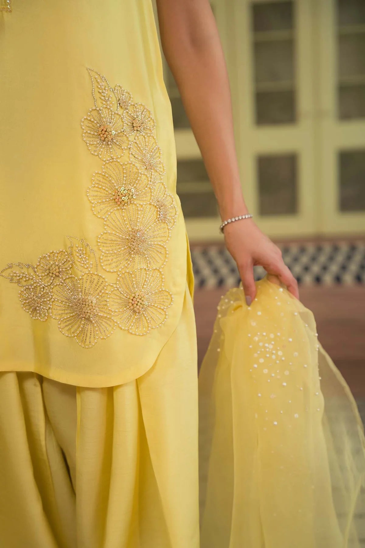 LIME-PURE TUSSLE SILK ChoiceFabrics