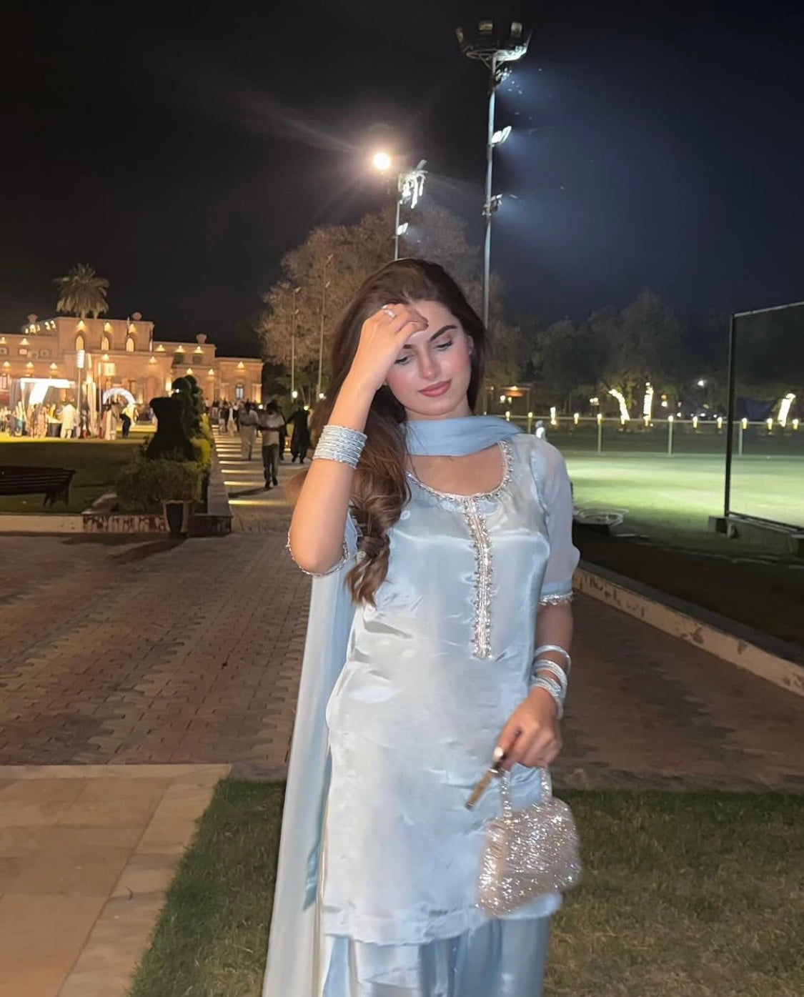 ICE BLUE- TUSSLE SILK ChoiceFabrics