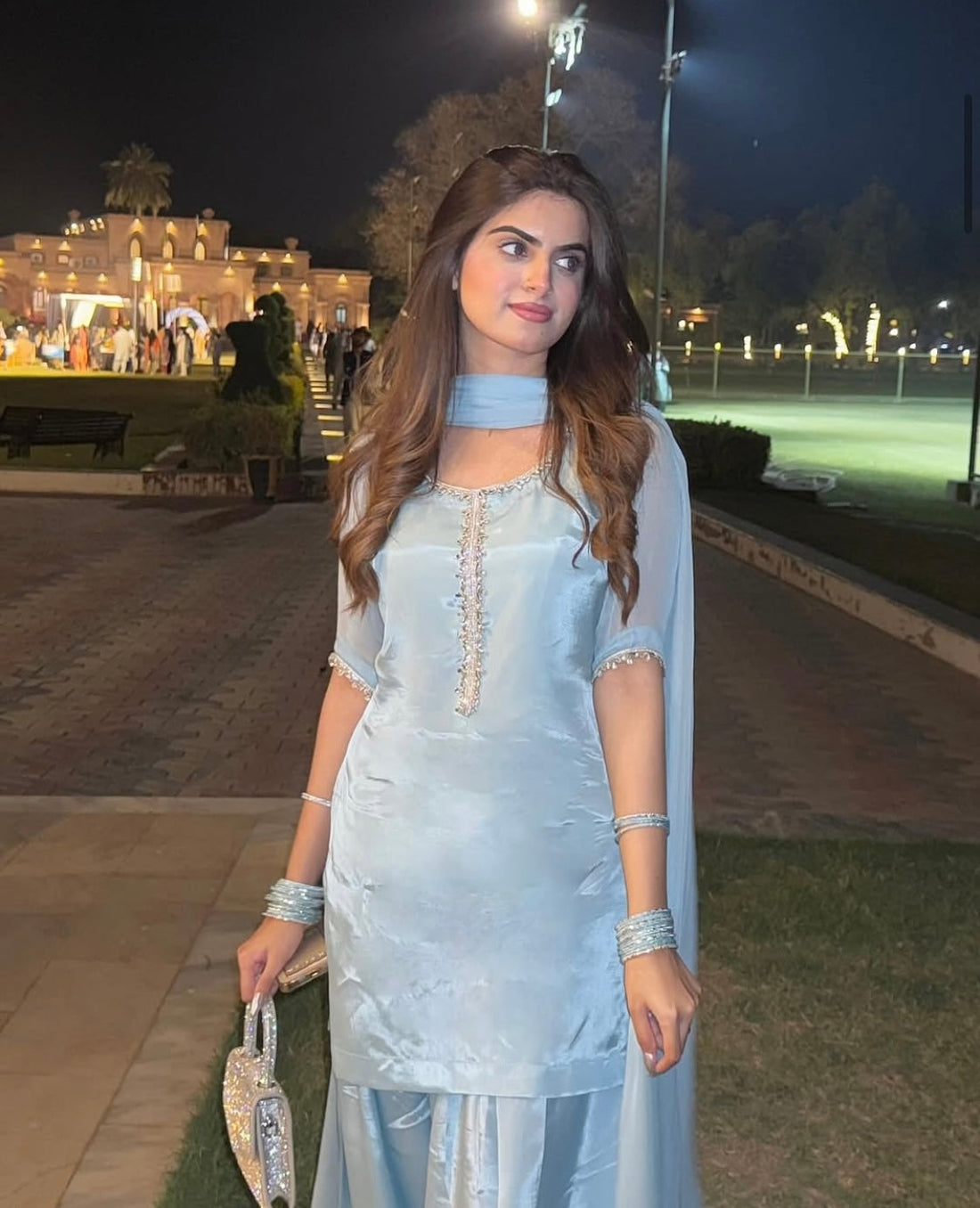 ICE BLUE- TUSSLE SILK ChoiceFabrics