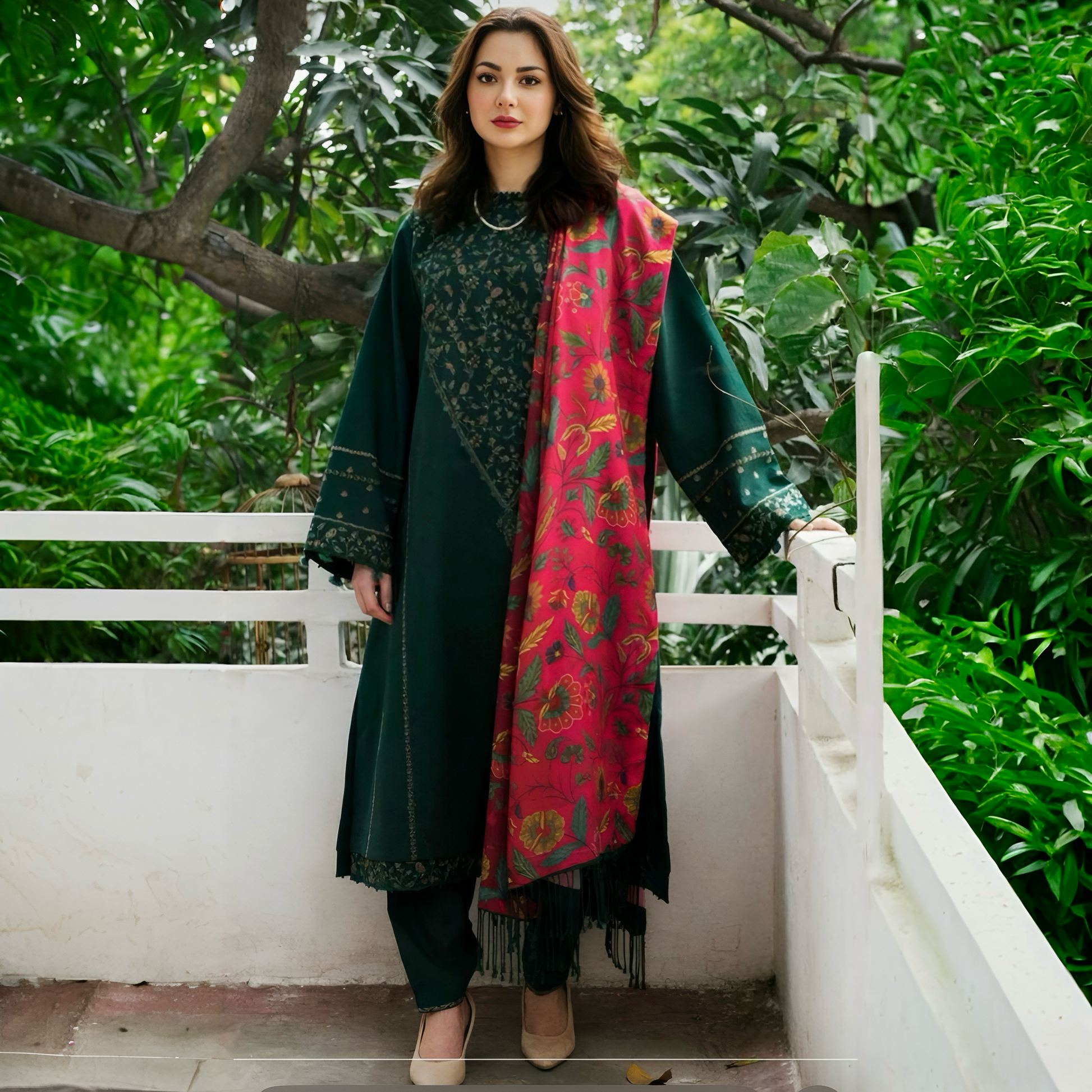 CF-5008 MARINA WOOL LUXURY WINTERS SHAWL DRESS ChoiceFabrics