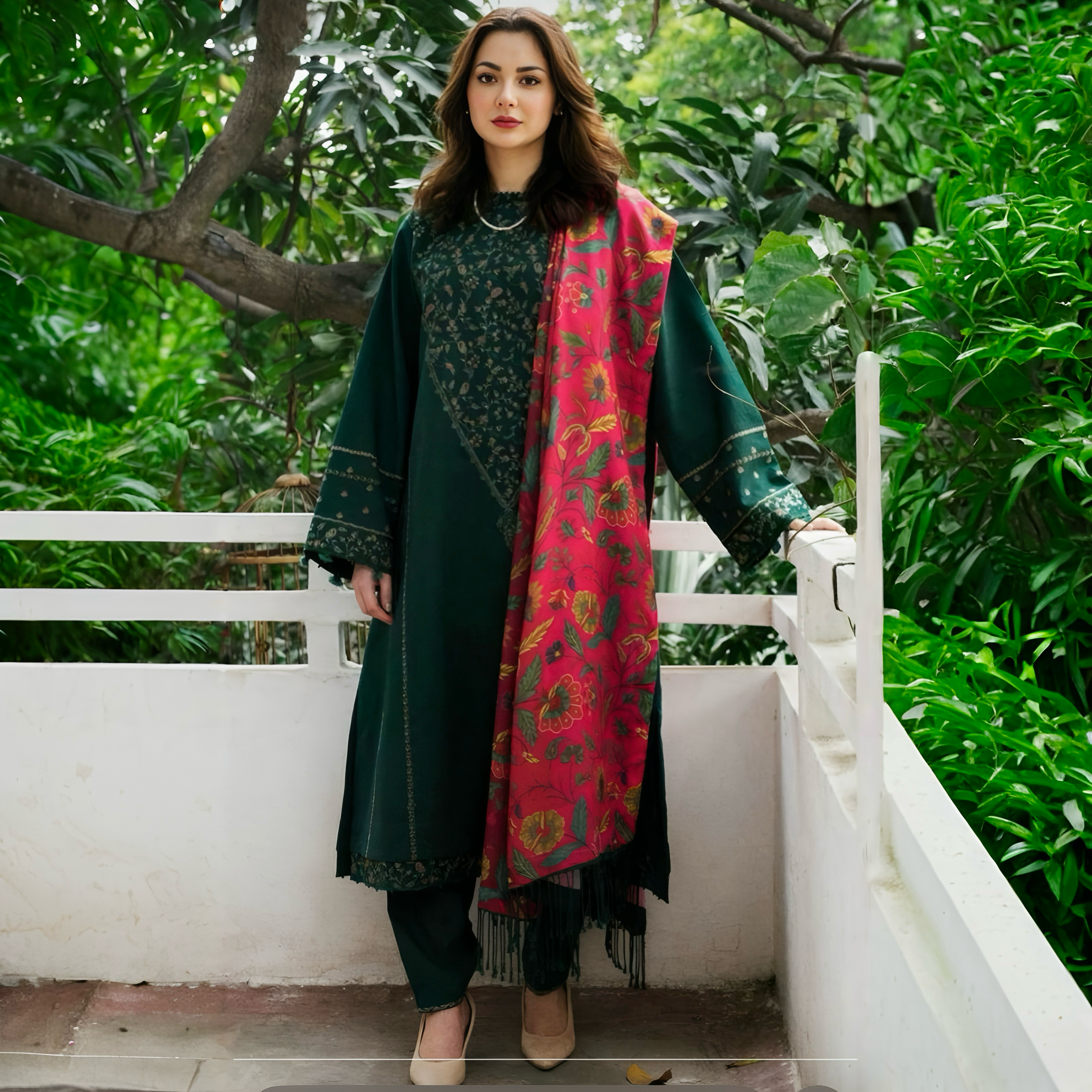 CF-5008 MARINA WOOL LUXURY WINTERS SHAWL DRESS ChoiceFabrics