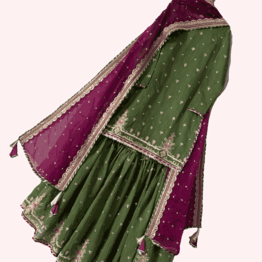 MOSS-PURE COTTON SILK ChoiceFabrics