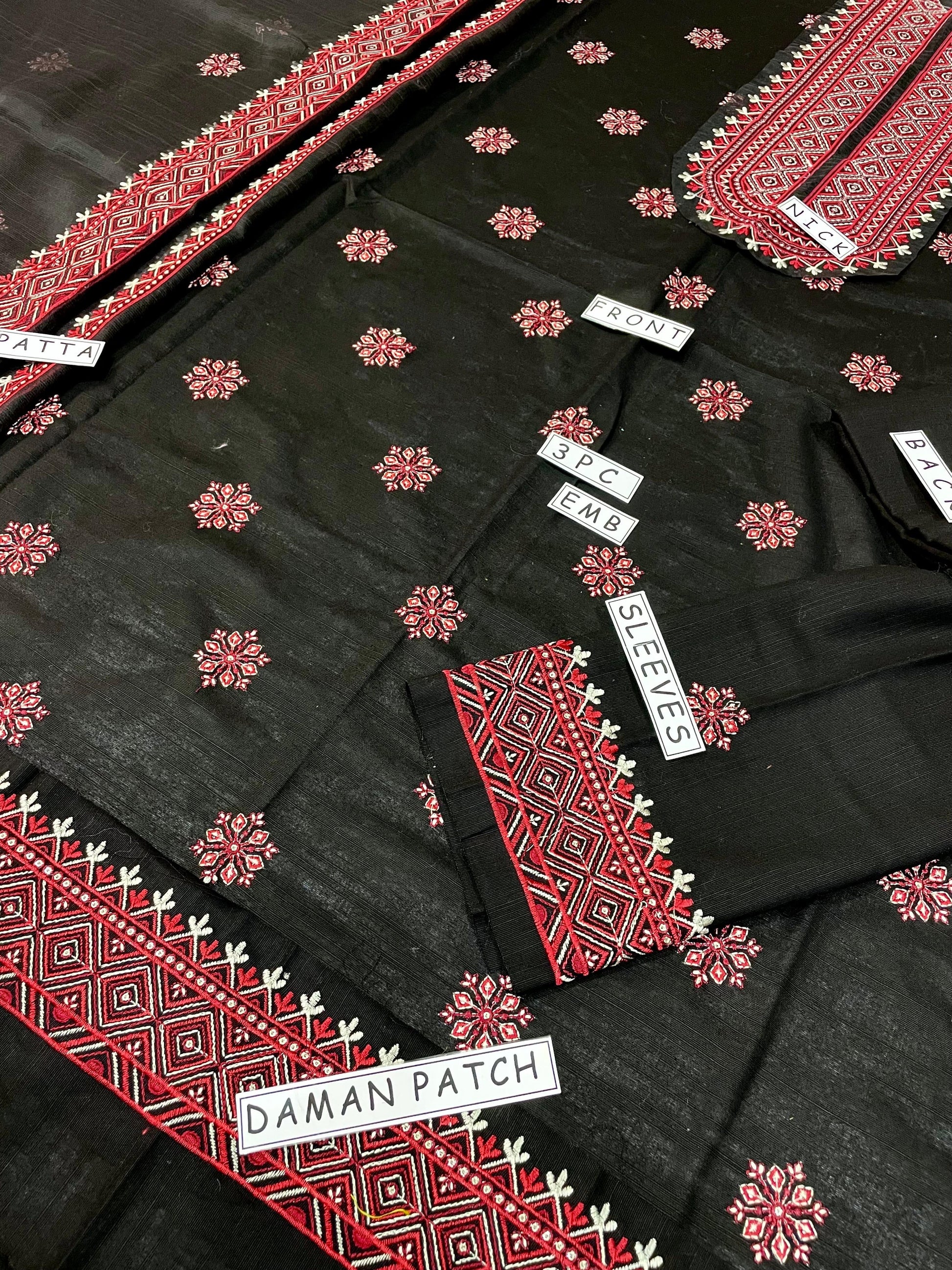 CF-5015 BLACK SOFT PREMIUM  SOFT PREMIUMKHADR  WINTERS  DRESS KHADI NET SHAWL ChoiceFabrics