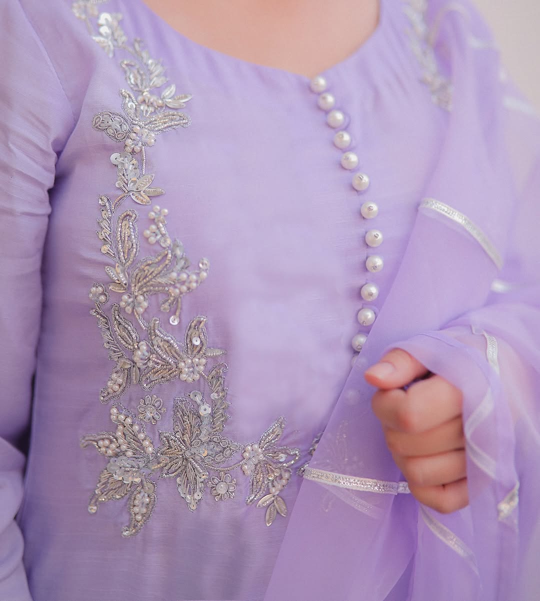 LAVENDER LUXE- PURE RAW SILK ChoiceFabrics