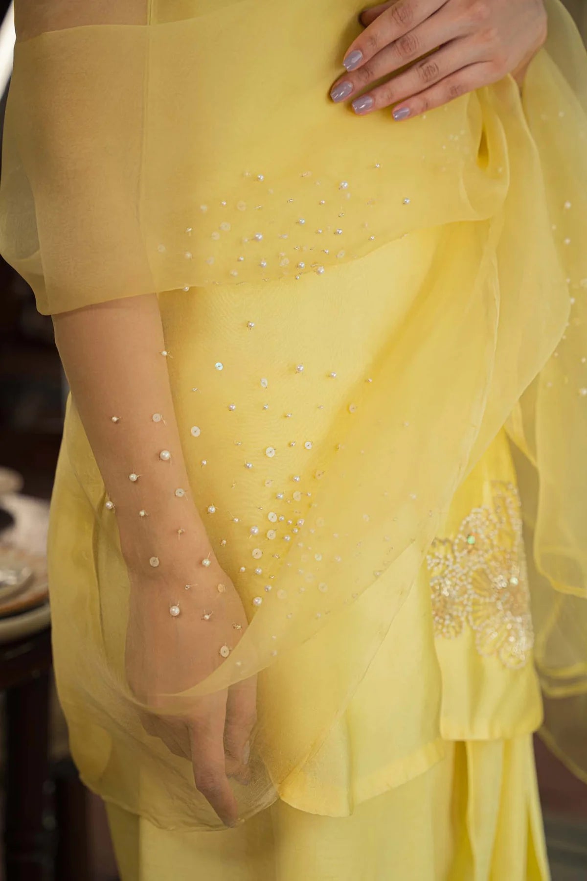 LIME-PURE TUSSLE SILK ChoiceFabrics