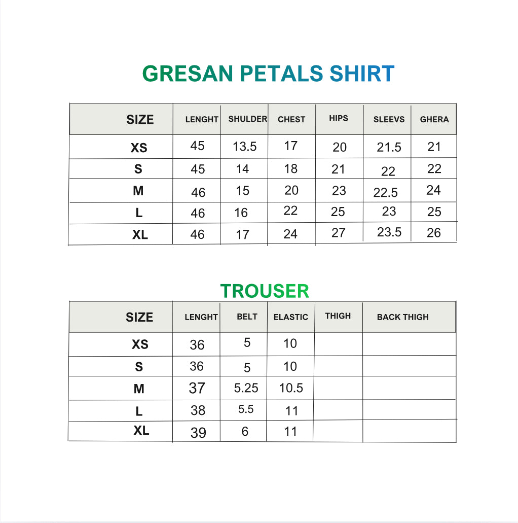 Green Petals Silk 3-Piece Ladies Suit – Hand-Embellished Shirt,  & Handmade silk Dupatta