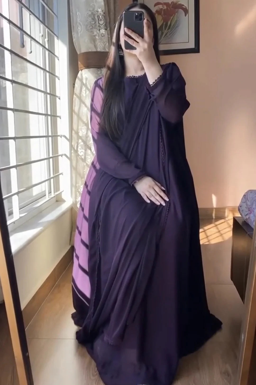 PURPLE FLORA-SHFOON - ChoiceFabrics