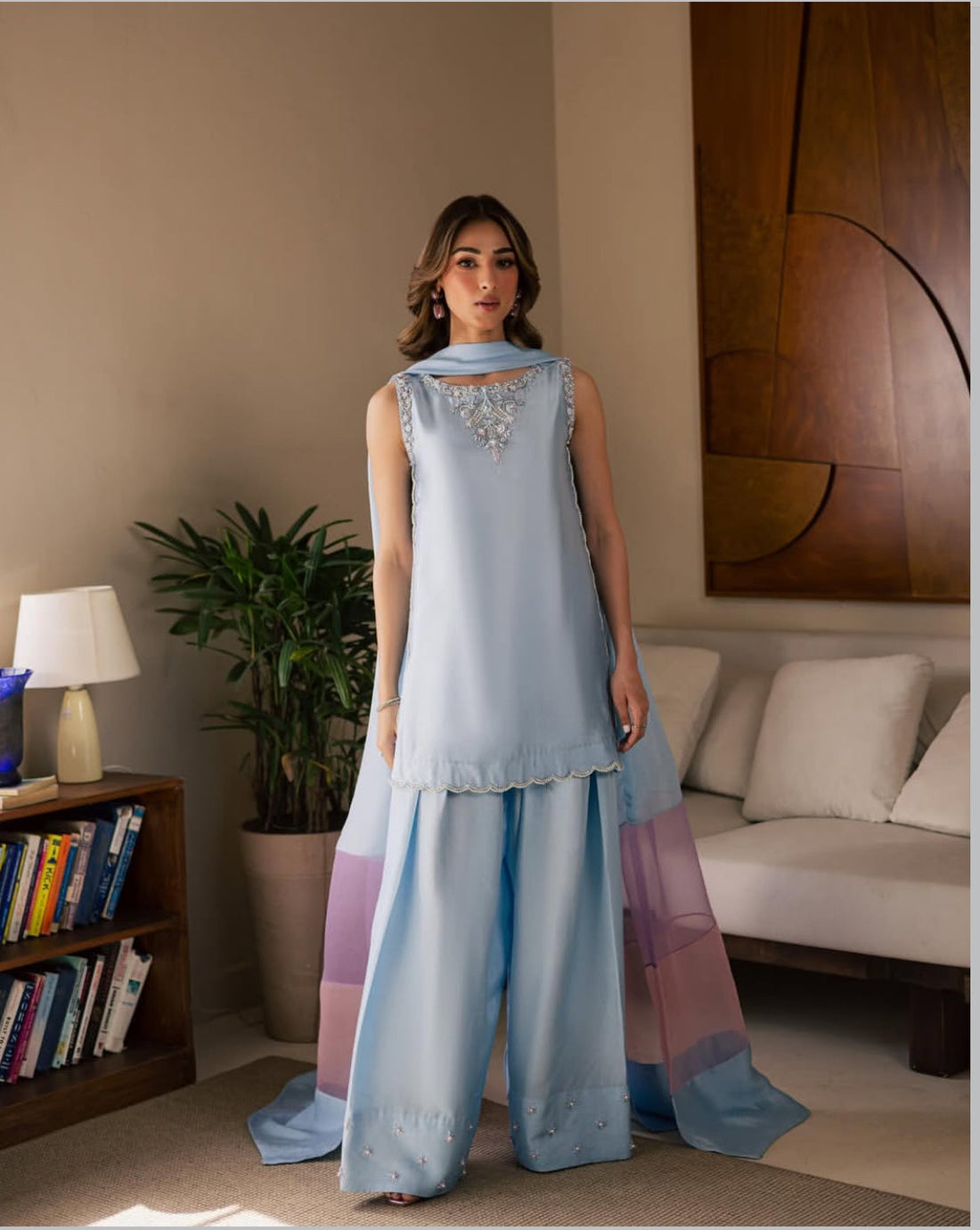 CYAN-PURE RAW SILK ChoiceFabrics