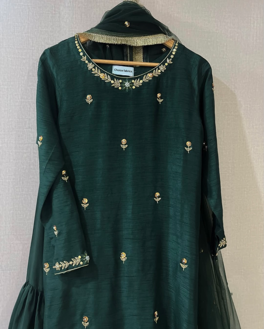 ZOORI- PURE RAW SILK ChoiceFabrics