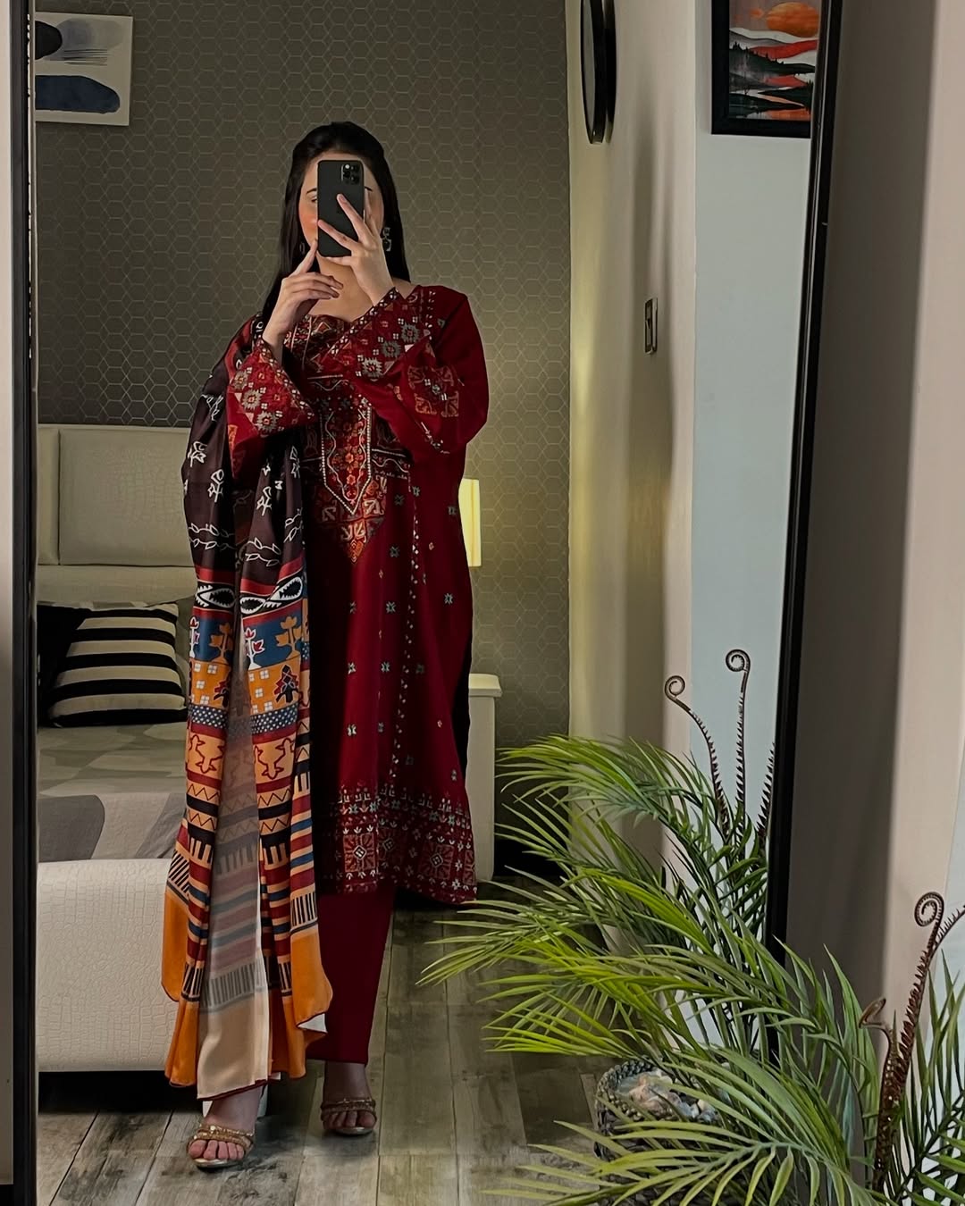 CF-5006 MARINA WOOL LUXURY WINTERS SHAWL DRESS ChoiceFabrics