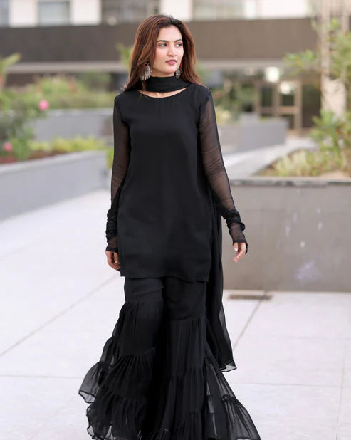 BLACK BLOOM-SHFOON ChoiceFabrics