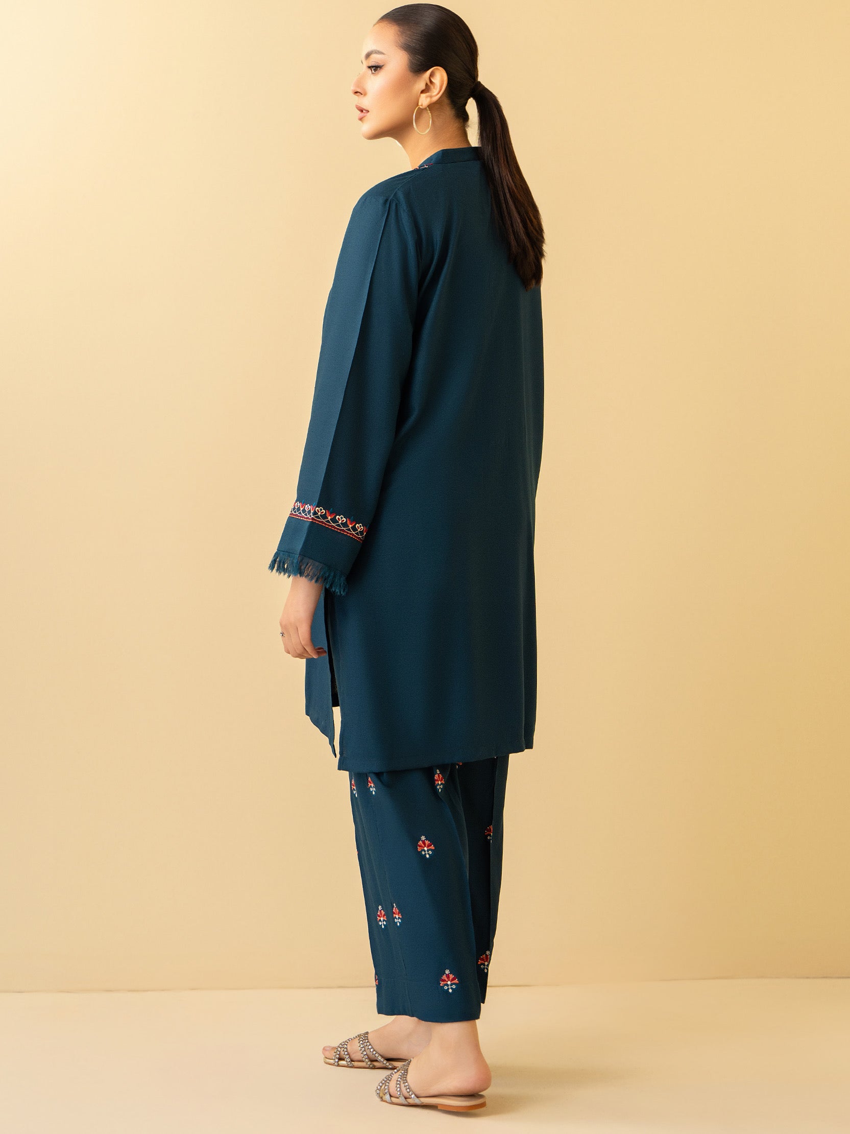 CF-5011 MARINA WOOL LUXURY WINTERS 2PICE DRESS ChoiceFabrics