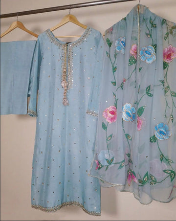 NAAZ-PURE RAW SILK ChoiceFabrics