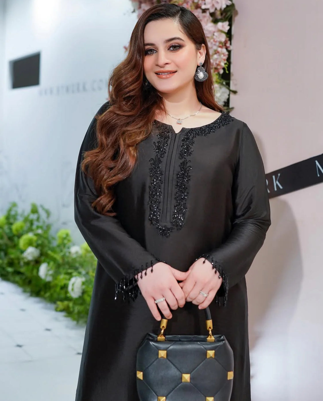 AIMAN BLACK-PURE RAW SILK ChoiceFabrics