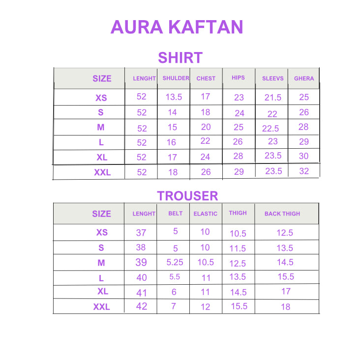 SUNSHINE  KAFTAN- SOFT SILK  3pc  with trouser & Shifoon  Dupta