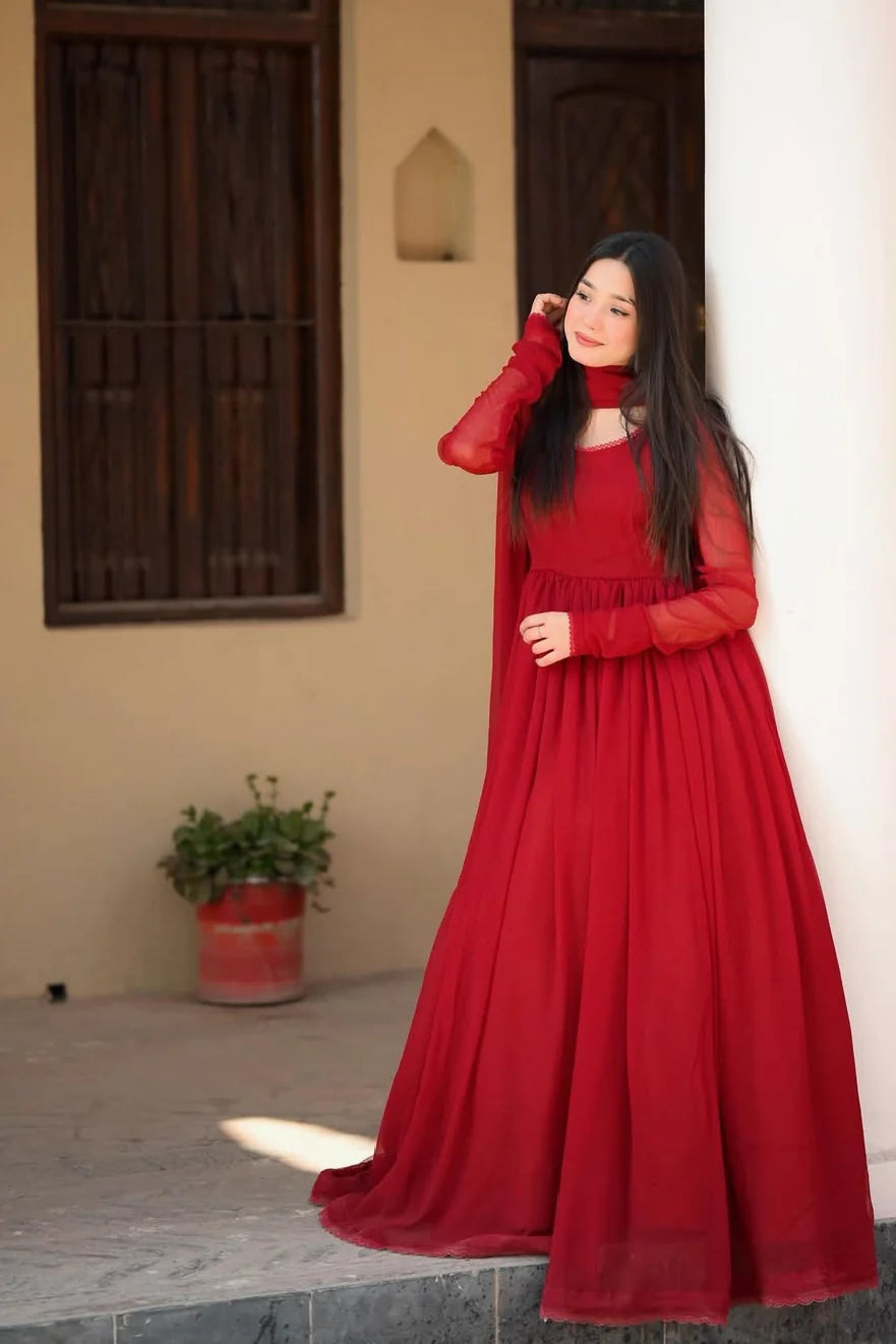 RED FLORA-SHFOON - ChoiceFabrics