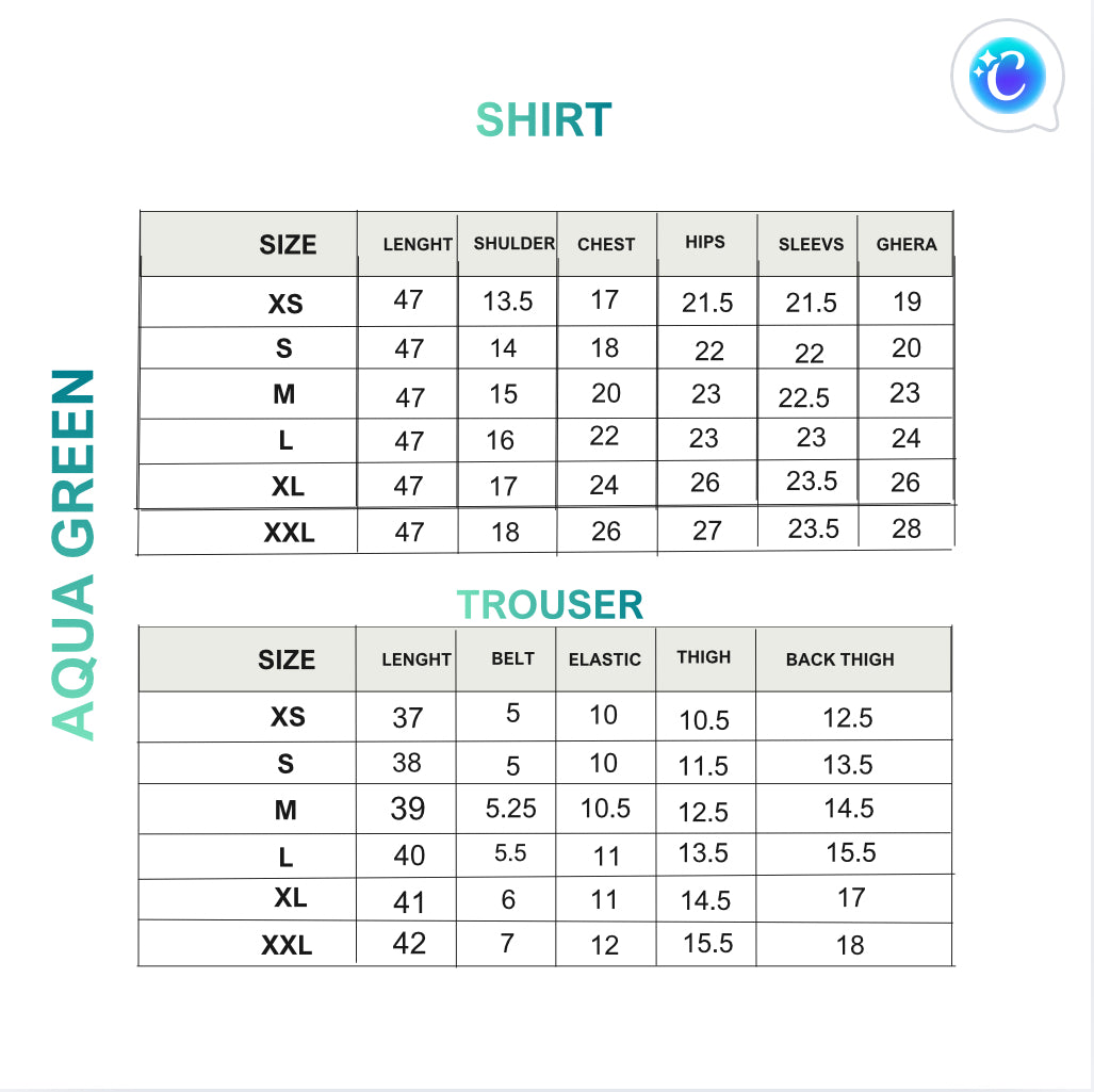 AQUA -PURE COTTON NETT 3-Piece Ladies Suit – ARI-Embellished Shirt, Raw Silk trouser  & Organza Dupatta