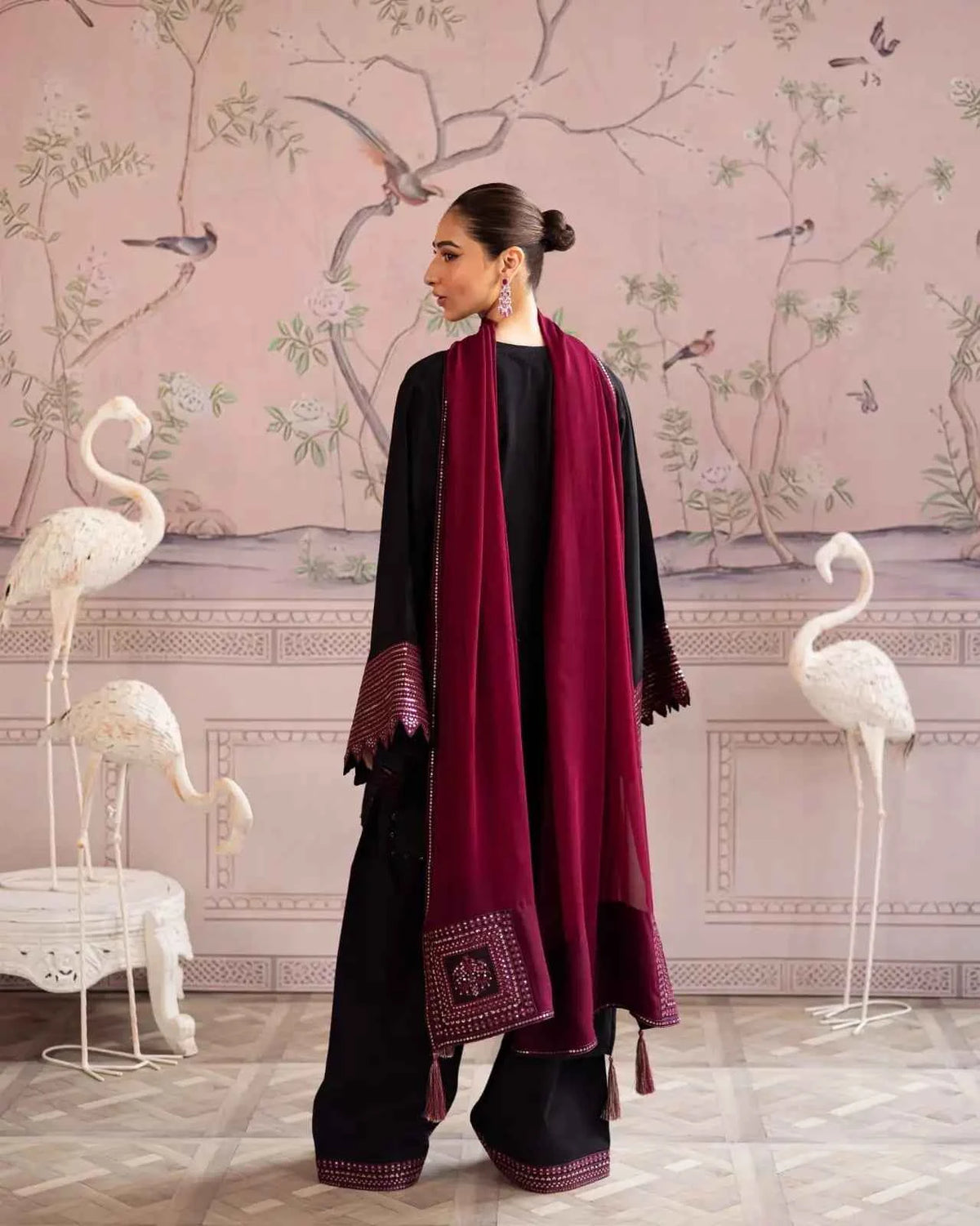 CF-5015 MARINA WOOL LUXURY WINTERS SHAWL DRESS ChoiceFabrics