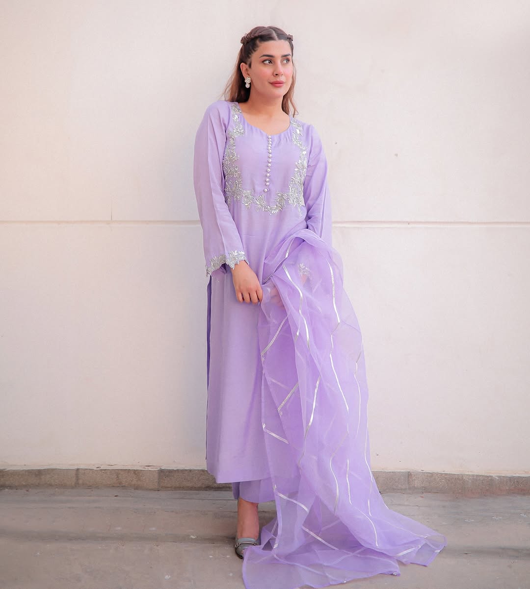 LAVENDER LUXE- PURE RAW SILK ChoiceFabrics