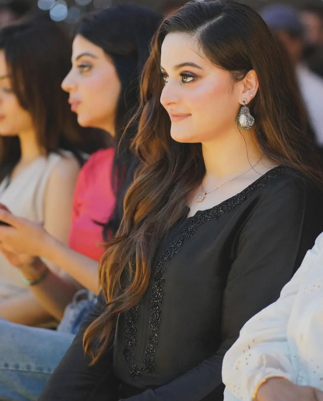 AIMAN BLACK-PURE RAW SILK ChoiceFabrics