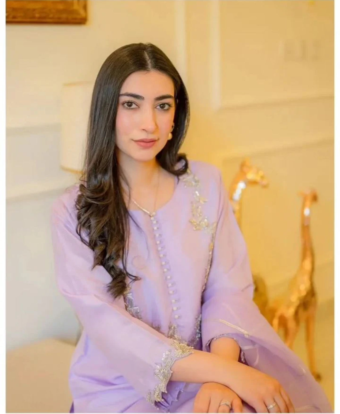 LAVENDER LUXE- PURE RAW SILK ChoiceFabrics