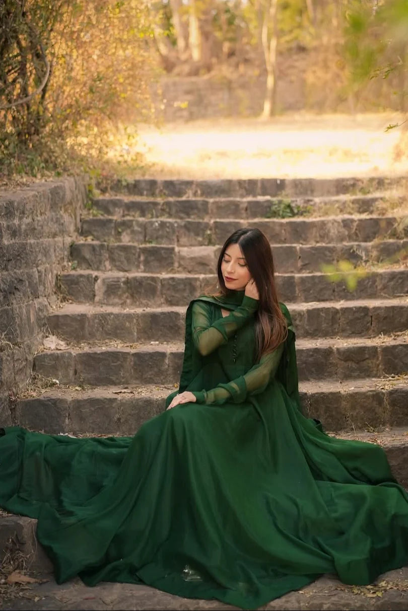 GREEN FLORA-SHFOON ChoiceFabrics