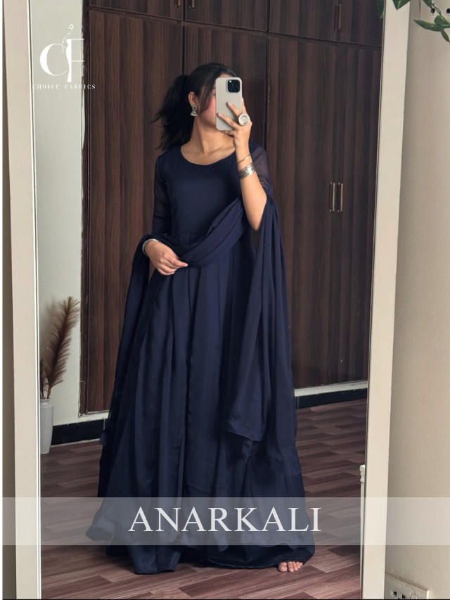 ANARKALI BLUE-SHFOON ChoiceFabrics