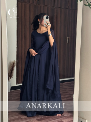 ANARKALI BLUE-SHFOON ChoiceFabrics
