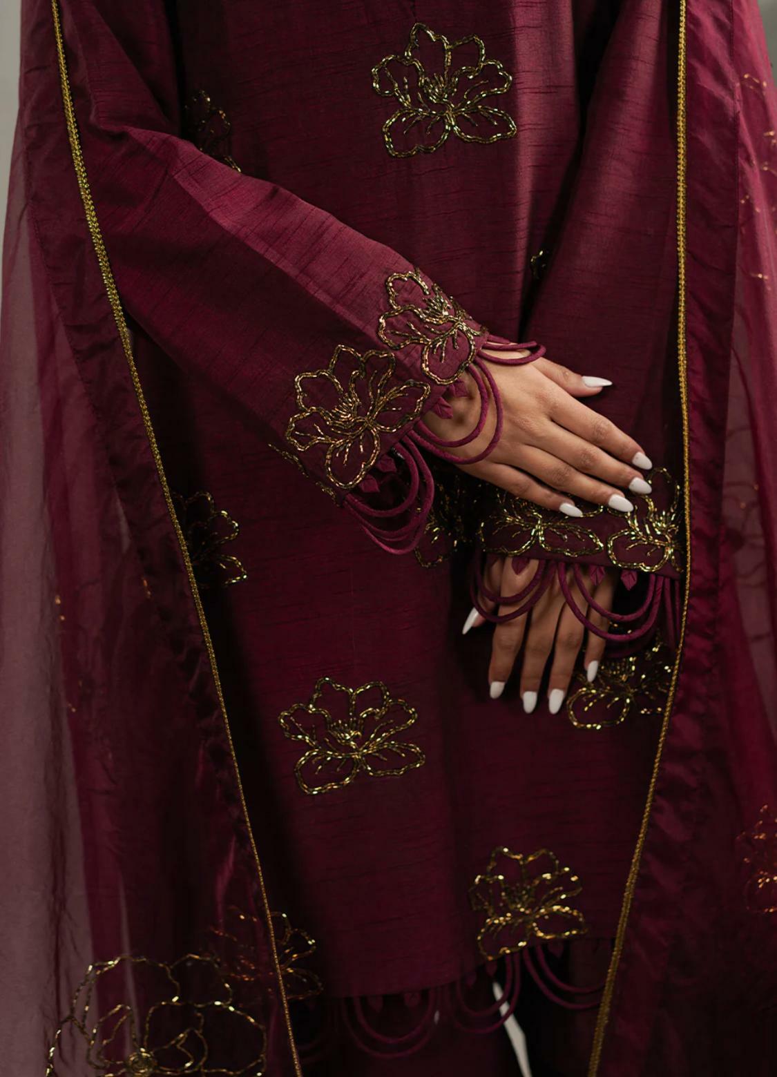 SAROSH-PURE RAW SILK ChoiceFabrics